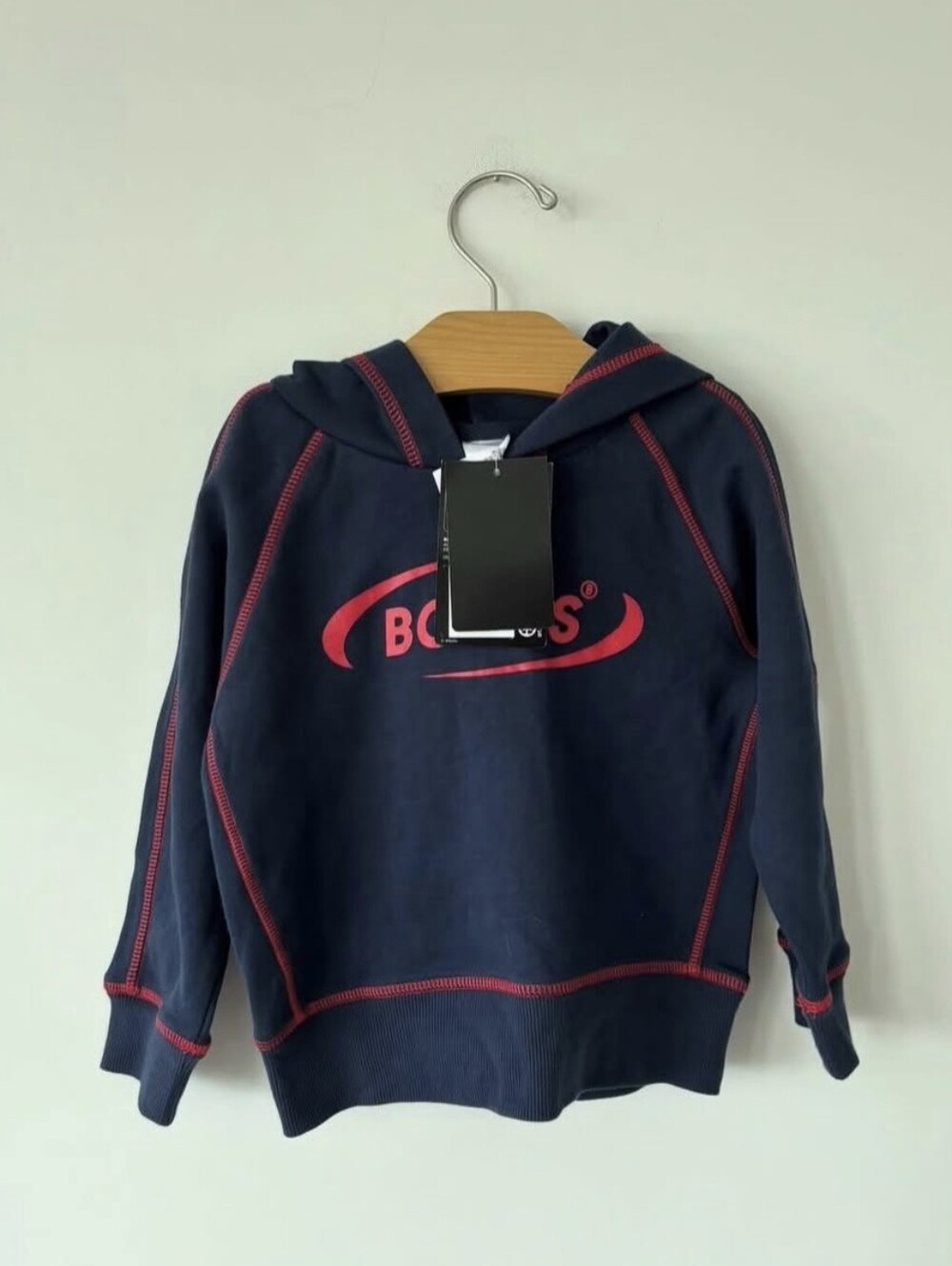 Bonds Navy Hoodie with Red Logo